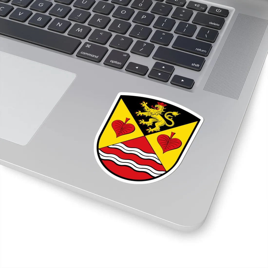 DEU Grasellenbach COA (Germany) (Coat of Arms) STICKER Vinyl Kiss-Cut Decal - The Sticker Space