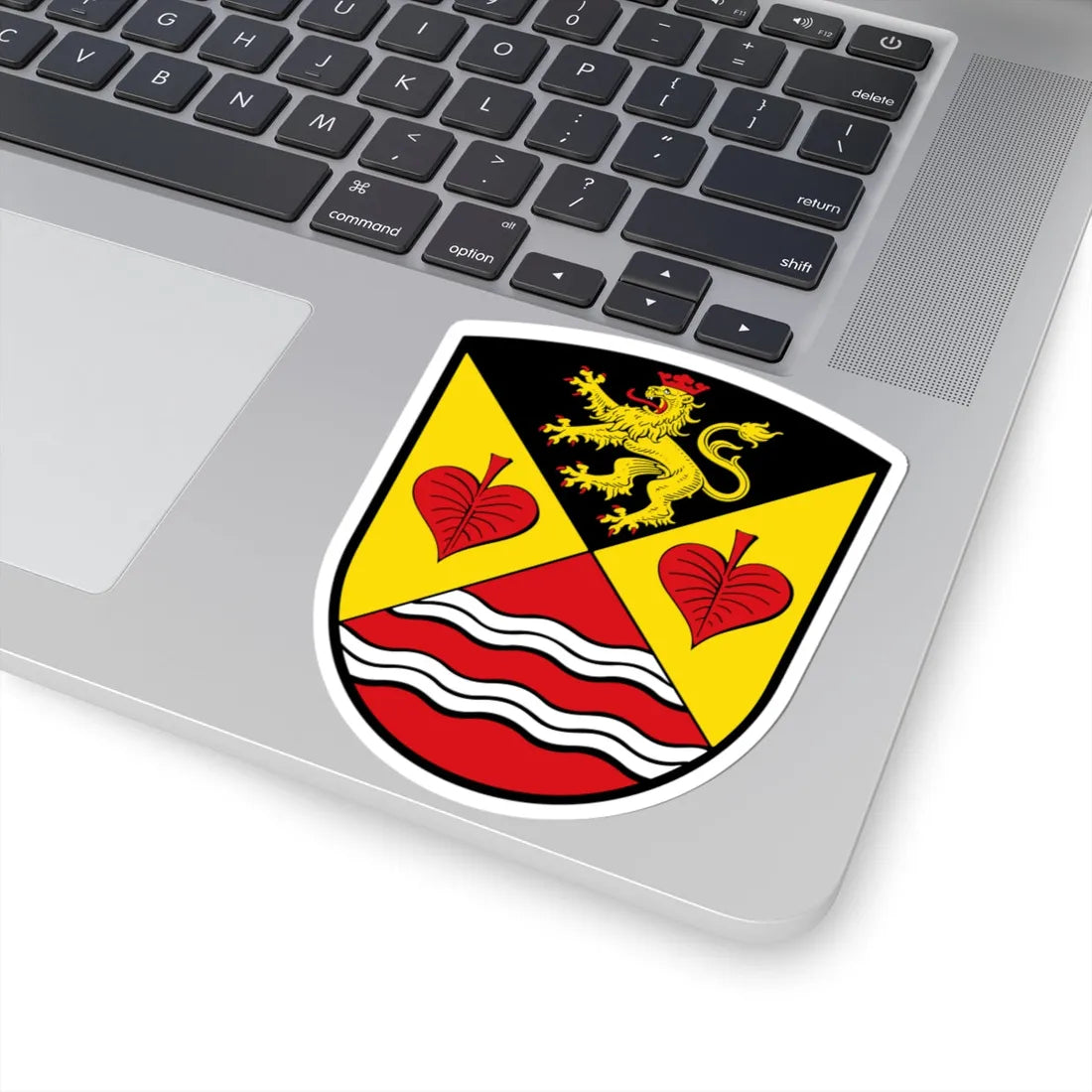 DEU Grasellenbach COA (Germany) (Coat of Arms) STICKER Vinyl Kiss-Cut Decal - The Sticker Space