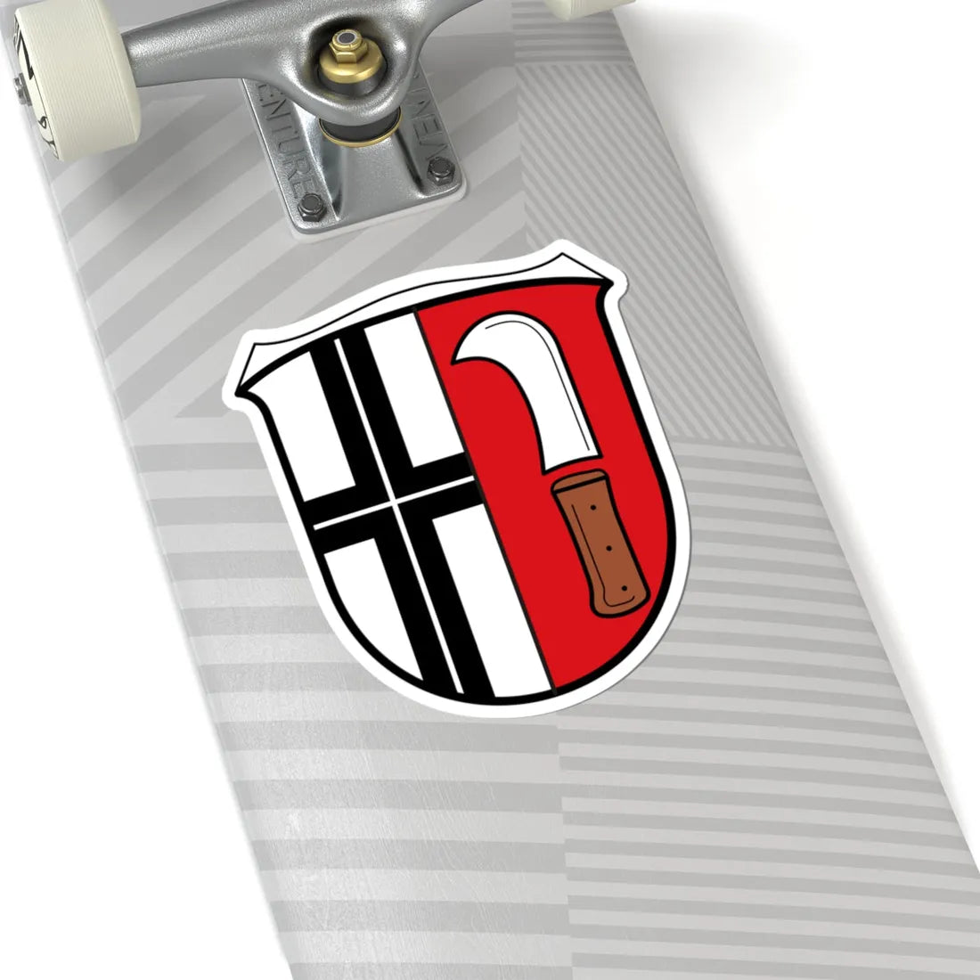 DEU Großenlüder COA (Germany) (Coat of Arms) STICKER Vinyl Kiss-Cut Decal - The Sticker Space