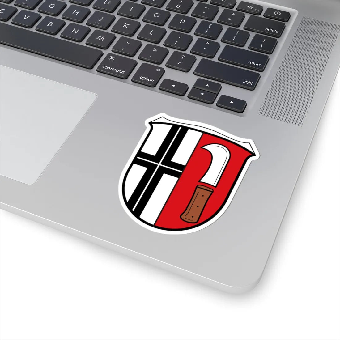 DEU Großenlüder COA (Germany) (Coat of Arms) STICKER Vinyl Kiss-Cut Decal - The Sticker Space