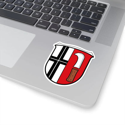 DEU Großenlüder COA (Germany) (Coat of Arms) STICKER Vinyl Kiss-Cut Decal - The Sticker Space