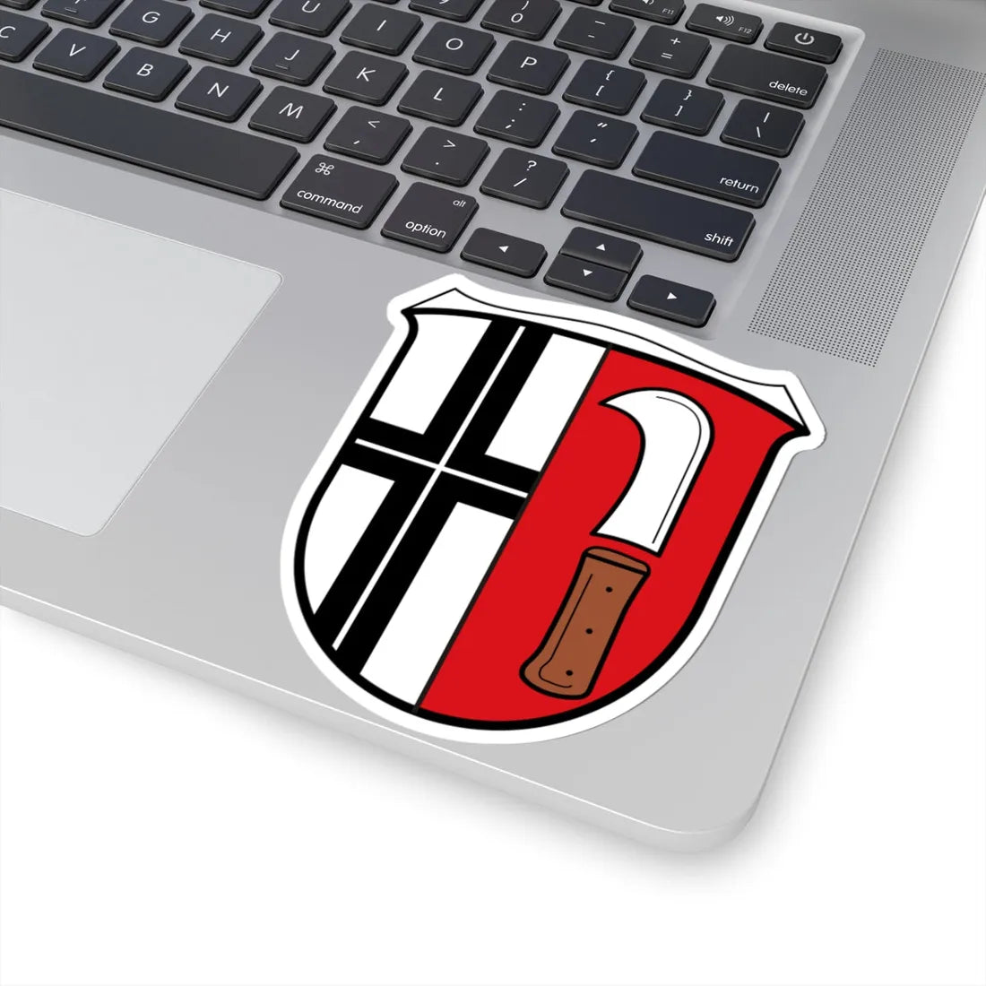 DEU Großenlüder COA (Germany) (Coat of Arms) STICKER Vinyl Kiss-Cut Decal - The Sticker Space