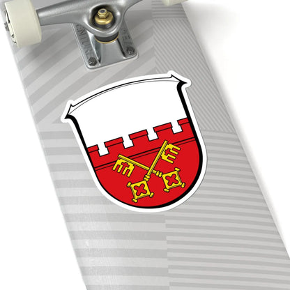 DEU Großkrotzenburg COA (Germany) (Coat of Arms) STICKER Vinyl Kiss-Cut Decal - The Sticker Space