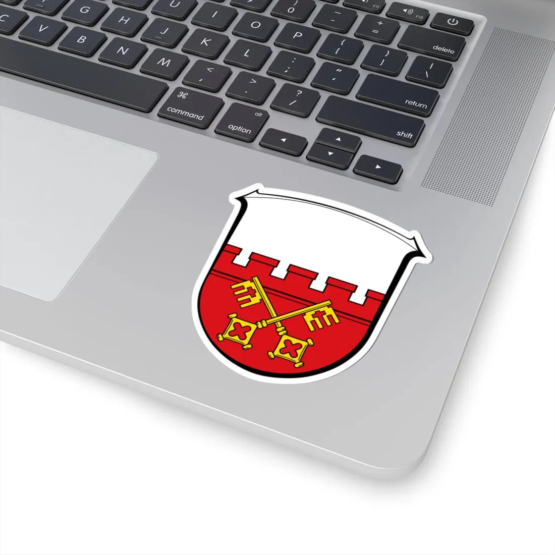 DEU Großkrotzenburg COA (Germany) (Coat of Arms) STICKER Vinyl Kiss-Cut Decal - The Sticker Space