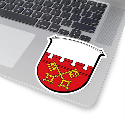 DEU Großkrotzenburg COA (Germany) (Coat of Arms) STICKER Vinyl Kiss-Cut Decal - The Sticker Space