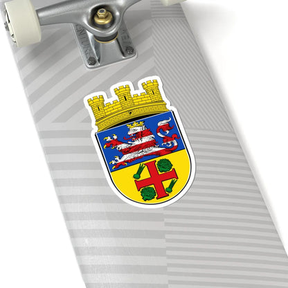 DEU Gross-Gerau COA (Germany) (Coat of Arms) STICKER Vinyl Kiss-Cut Decal - The Sticker Space