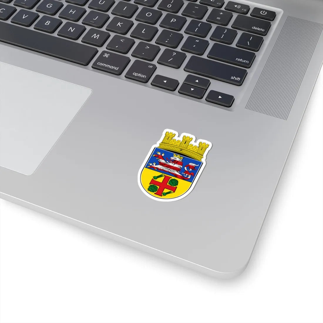 DEU Gross-Gerau COA (Germany) (Coat of Arms) STICKER Vinyl Kiss-Cut Decal - The Sticker Space