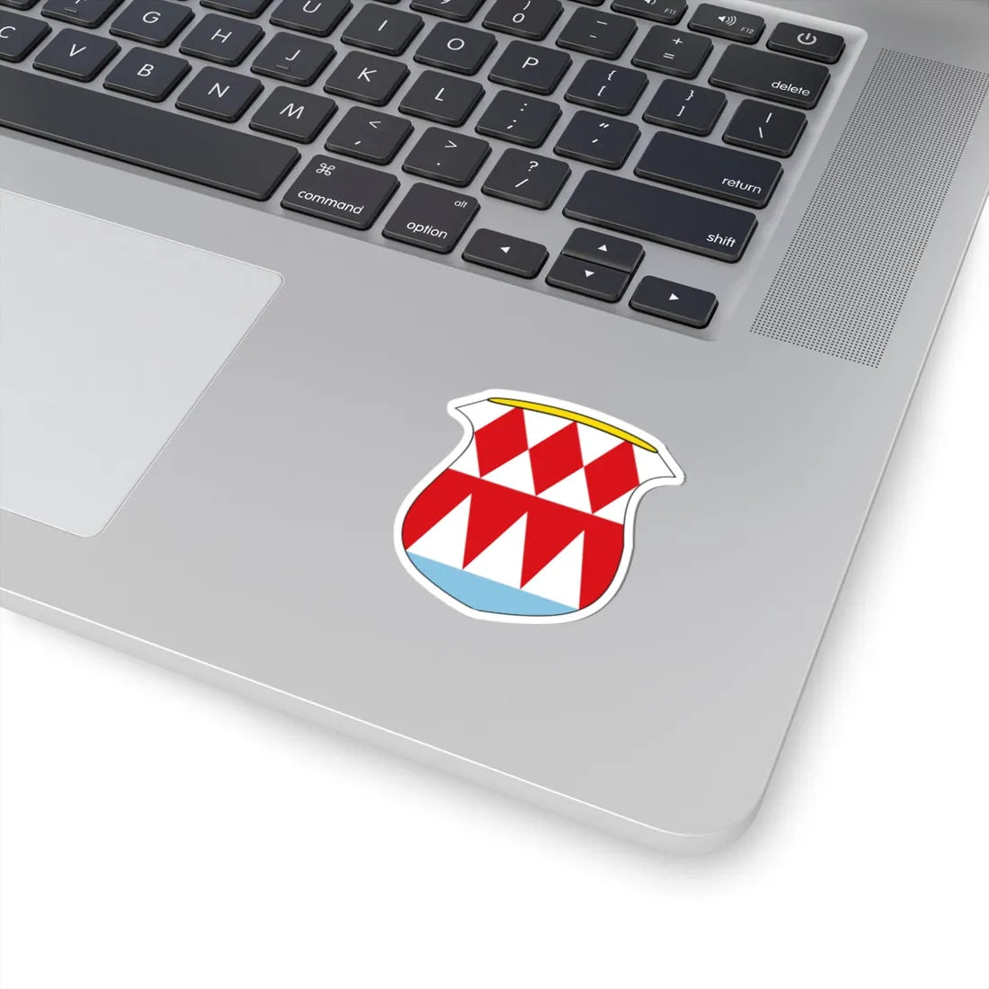 DEU Gössenheim COA (Germany) (Coat of Arms) STICKER Vinyl Kiss-Cut Decal - The Sticker Space
