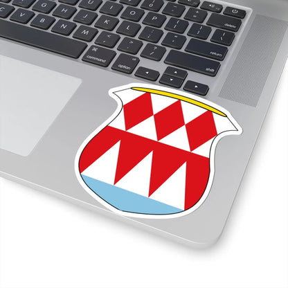 DEU Gössenheim COA (Germany) (Coat of Arms) STICKER Vinyl Kiss-Cut Decal - The Sticker Space