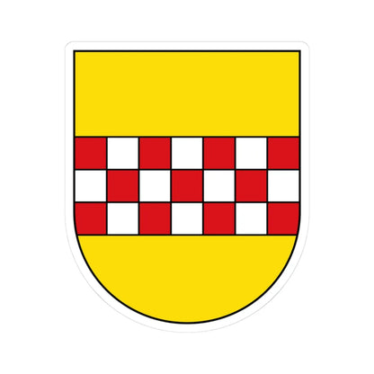 DEU Hamm COA (Germany) (Coat of Arms) STICKER Vinyl Kiss-Cut Decal 3 Inch White - The Sticker Space