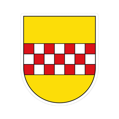 DEU Hamm COA (Germany) (Coat of Arms) STICKER Vinyl Kiss-Cut Decal 4 Inch White - The Sticker Space