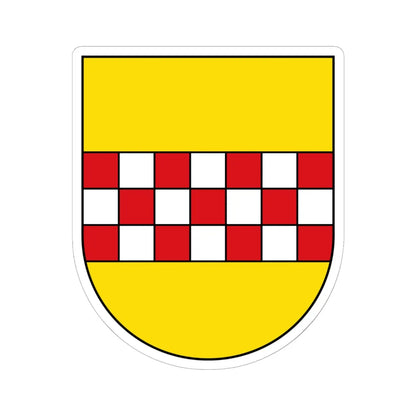 DEU Hamm COA (Germany) (Coat of Arms) STICKER Vinyl Kiss-Cut Decal 6 Inch White - The Sticker Space