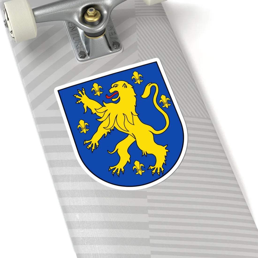 DEU Hangard COA (Germany) (Coat of Arms) STICKER Vinyl Kiss-Cut Decal - The Sticker Space