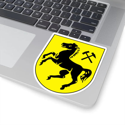 DEU Herne COA (Germany) (Coat of Arms) STICKER Vinyl Kiss-Cut Decal - The Sticker Space