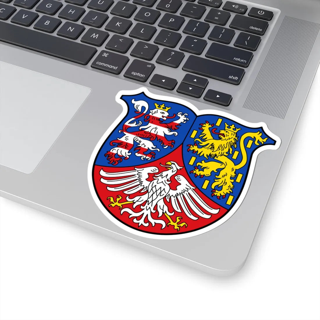 DEU Hessen-Nassau 1892-1944 COA (Germany) (Coat of Arms) STICKER Vinyl Kiss-Cut Decal - The Sticker Space
