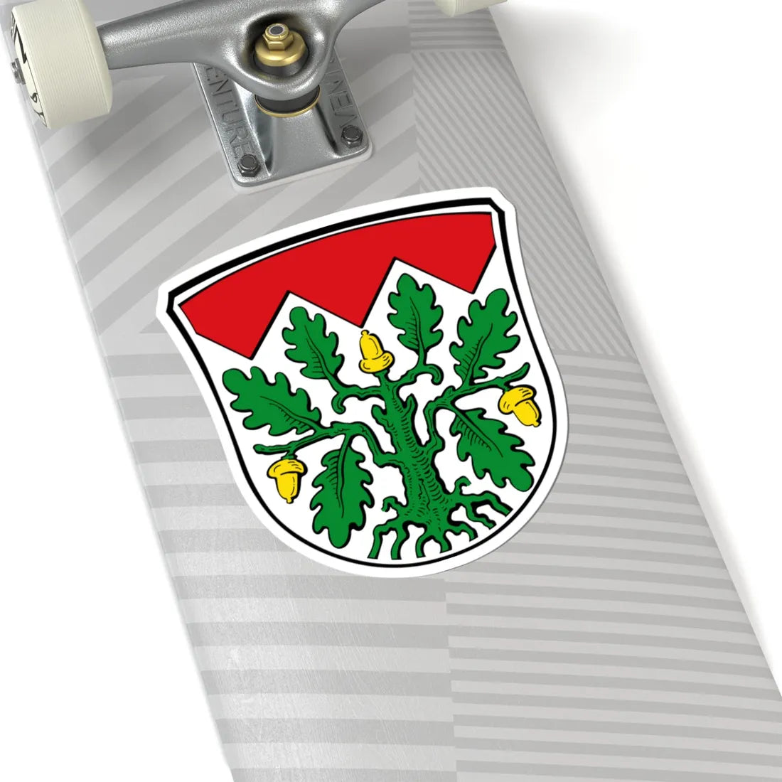 DEU Heusenstamm COA (Germany) (Coat of Arms) STICKER Vinyl Kiss-Cut Decal - The Sticker Space