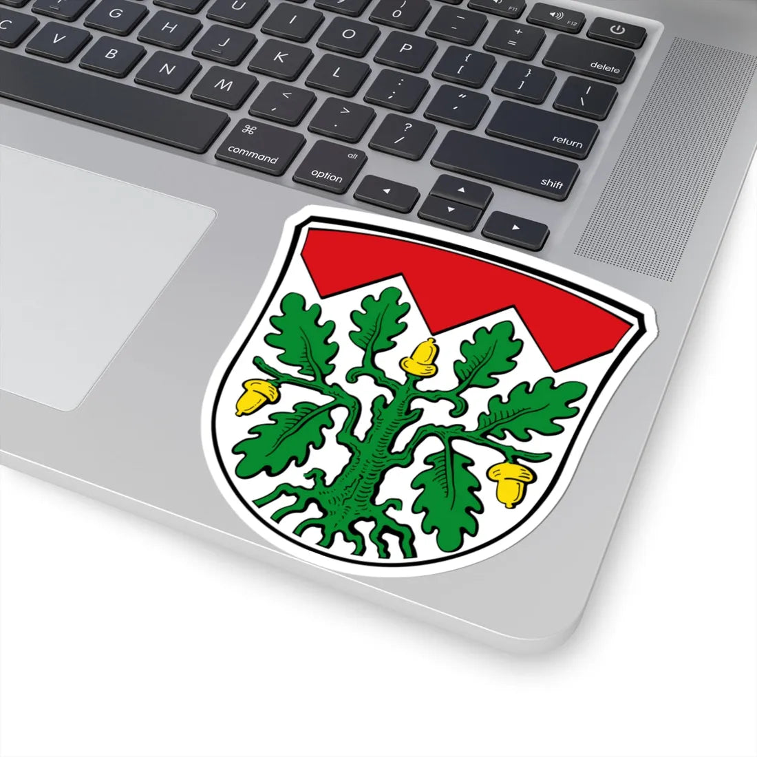 DEU Heusenstamm COA (Germany) (Coat of Arms) STICKER Vinyl Kiss-Cut Decal - The Sticker Space