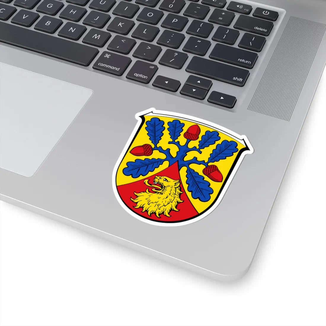 DEU Hohenahr COA (Germany) (Coat of Arms) STICKER Vinyl Kiss-Cut Decal - The Sticker Space