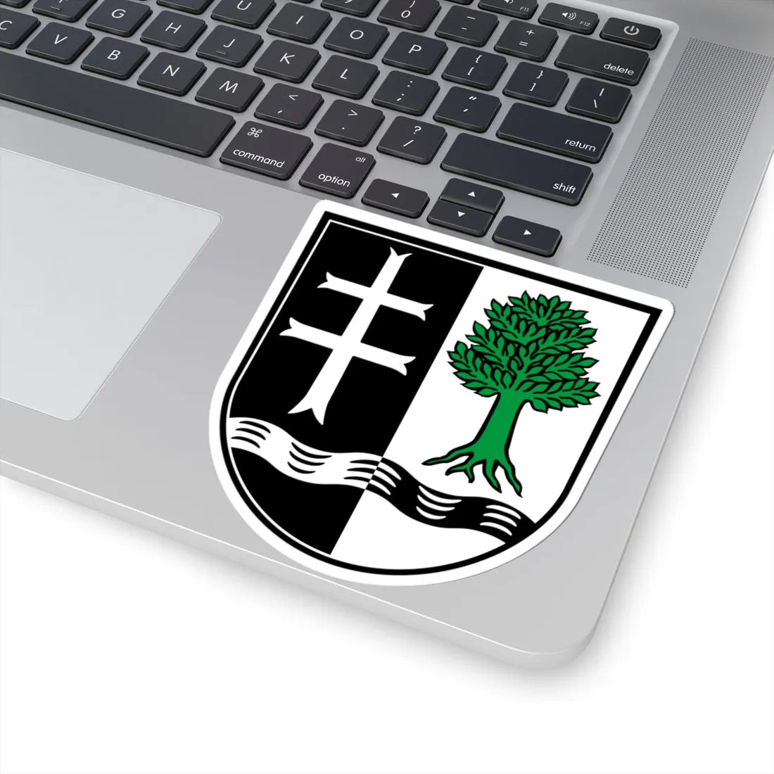 DEU Holzgünz COA (Germany) (Coat of Arms) STICKER Vinyl Kiss-Cut Decal - The Sticker Space