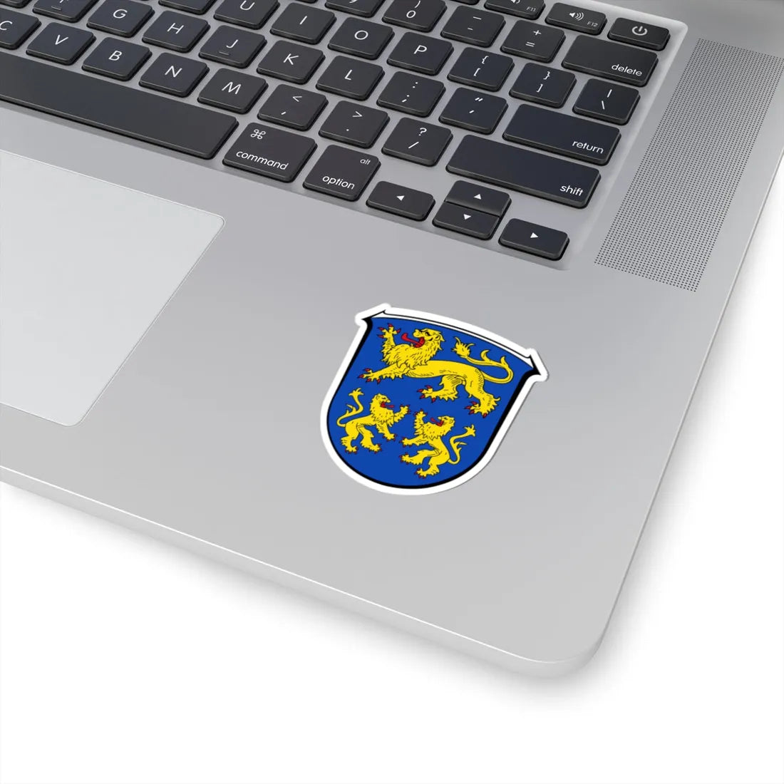 DEU Homberg Efze COA (Germany) (Coat of Arms) STICKER Vinyl Kiss-Cut Decal - The Sticker Space