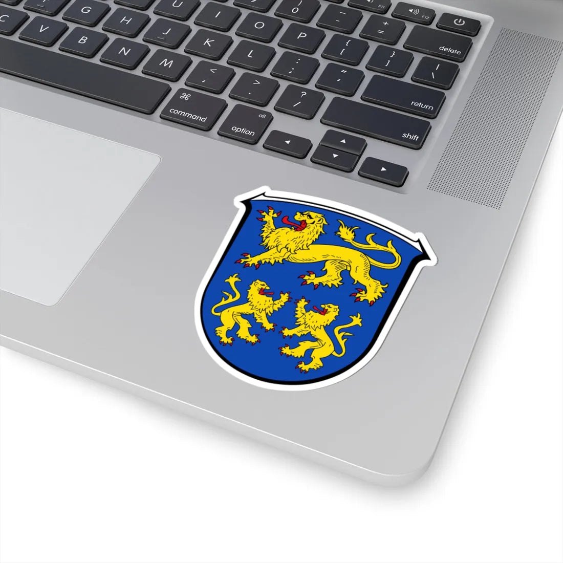 DEU Homberg Efze COA (Germany) (Coat of Arms) STICKER Vinyl Kiss-Cut Decal - The Sticker Space