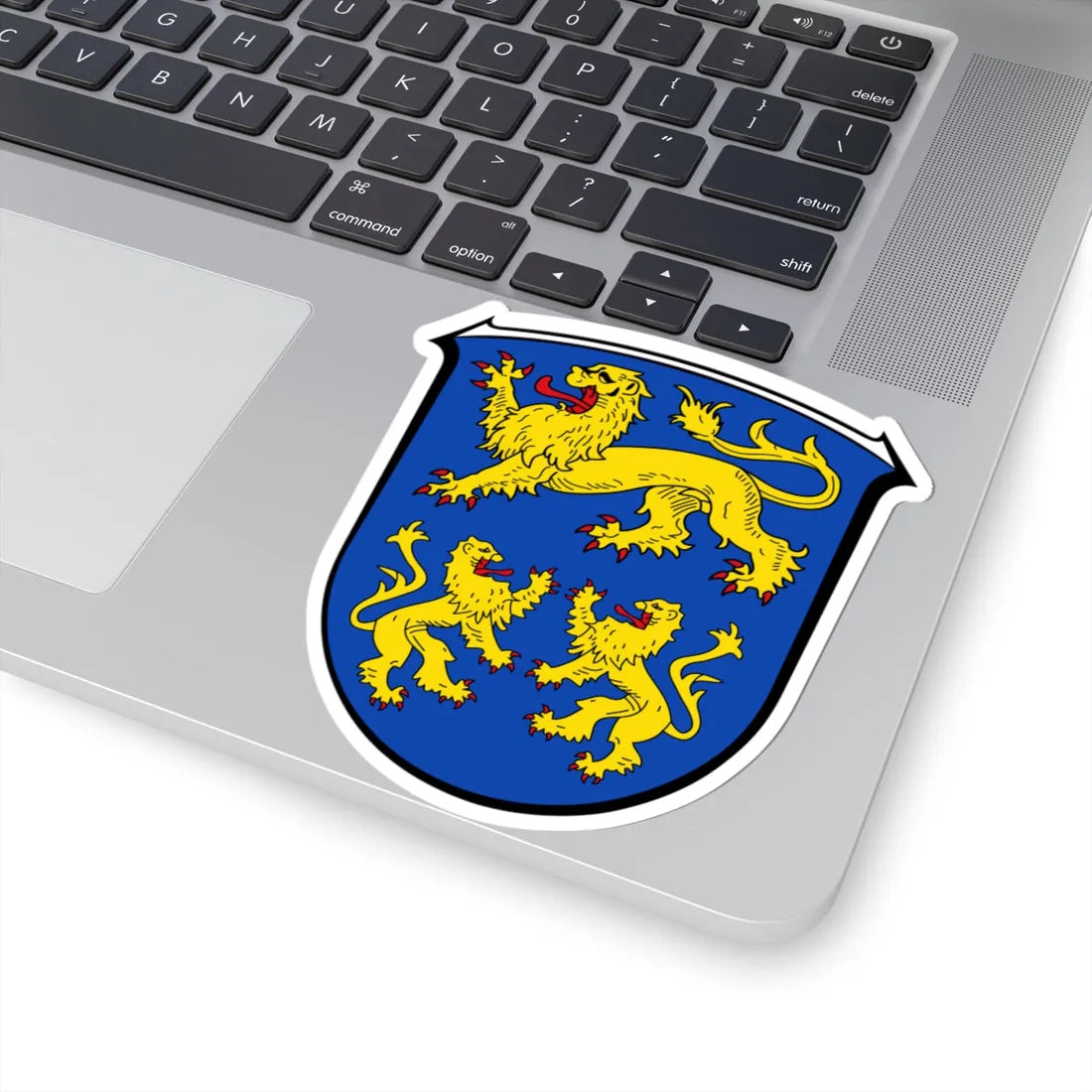 DEU Homberg Efze COA (Germany) (Coat of Arms) STICKER Vinyl Kiss-Cut Decal - The Sticker Space