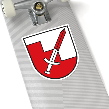 DEU Hörgertshausen COA (Germany) (Coat of Arms) STICKER Vinyl Kiss-Cut Decal - The Sticker Space