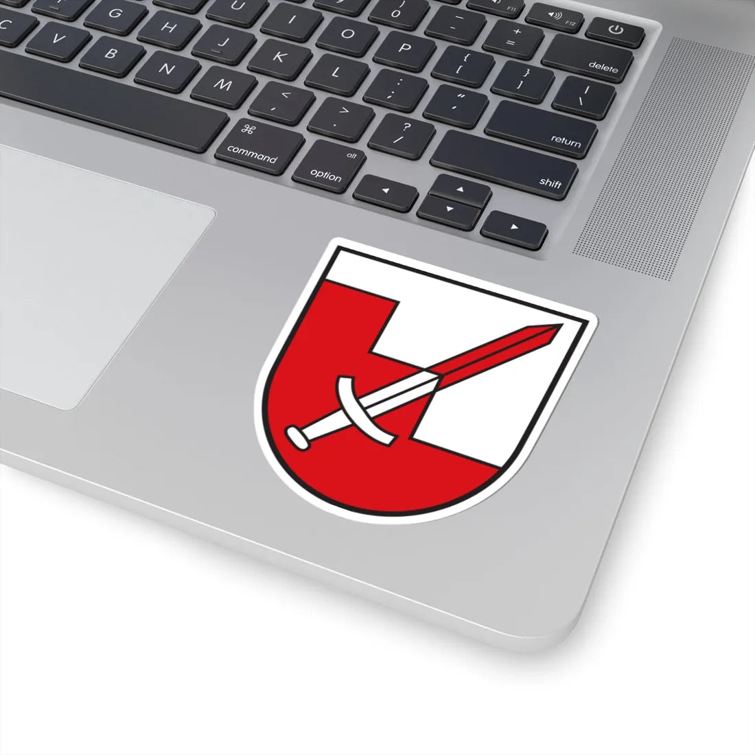 DEU Hörgertshausen COA (Germany) (Coat of Arms) STICKER Vinyl Kiss-Cut Decal - The Sticker Space
