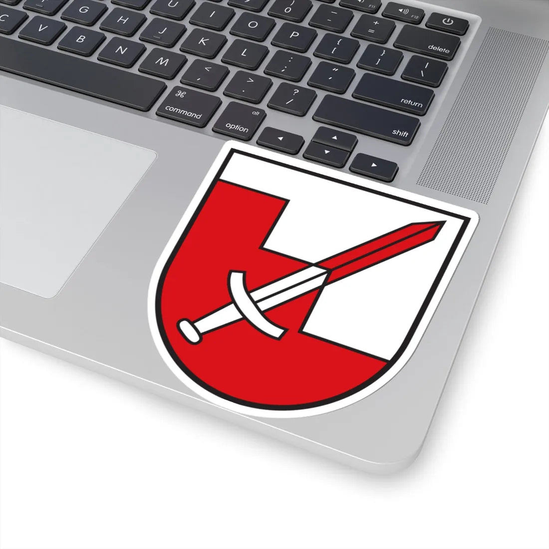 DEU Hörgertshausen COA (Germany) (Coat of Arms) STICKER Vinyl Kiss-Cut Decal - The Sticker Space