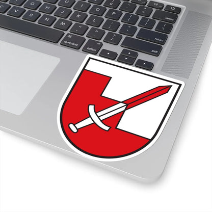 DEU Hörgertshausen COA (Germany) (Coat of Arms) STICKER Vinyl Kiss-Cut Decal - The Sticker Space