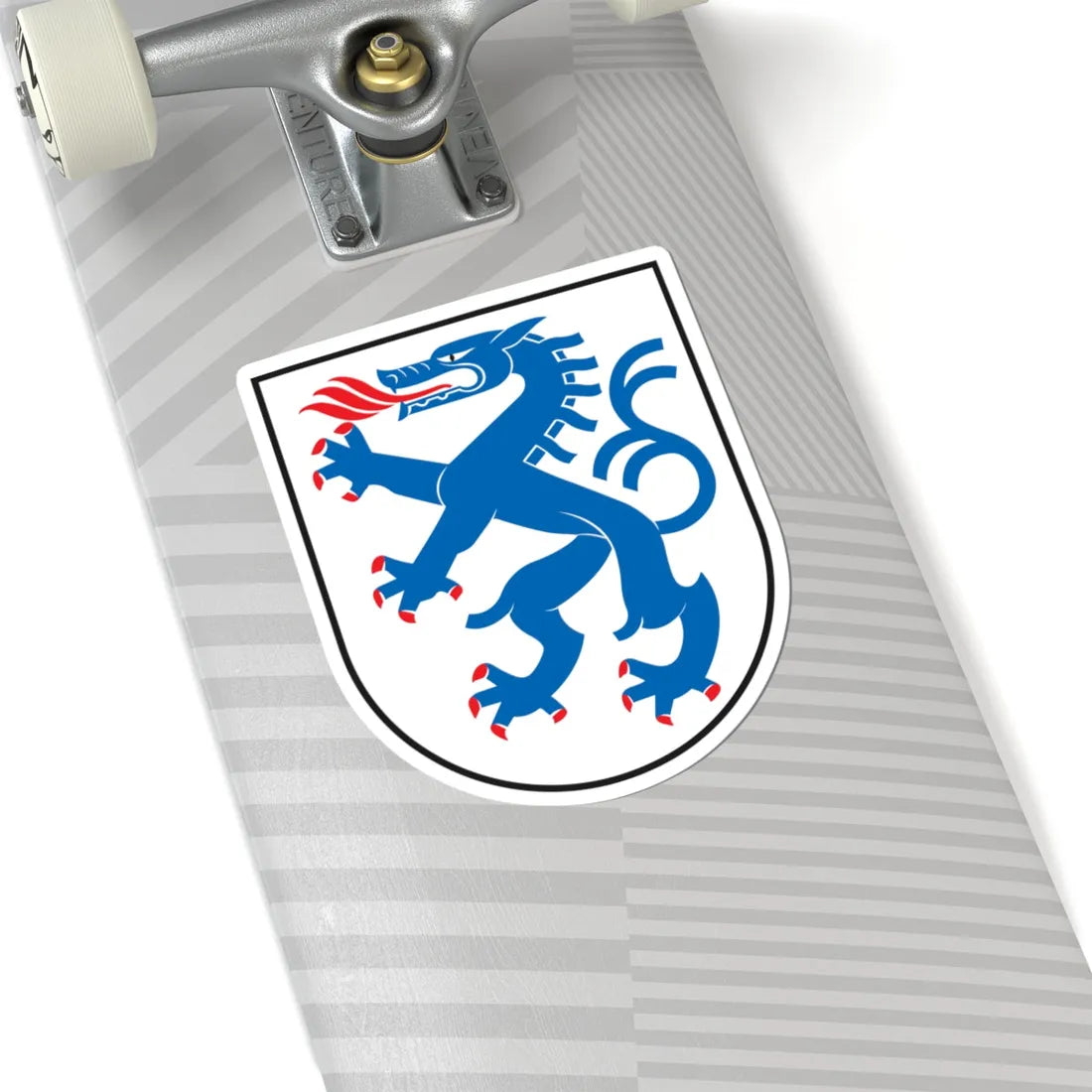 DEU Ingolstadt COA (Germany) (Coat of Arms) STICKER Vinyl Kiss-Cut Decal - The Sticker Space