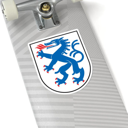 DEU Ingolstadt COA (Germany) (Coat of Arms) STICKER Vinyl Kiss-Cut Decal - The Sticker Space