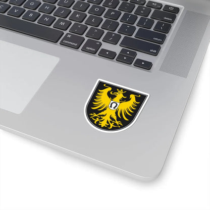DEU Isny im Allgäu COA (Germany) (Coat of Arms) STICKER Vinyl Kiss-Cut Decal - The Sticker Space