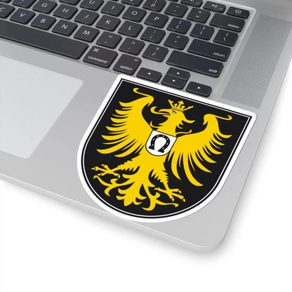 DEU Isny im Allgäu COA (Germany) (Coat of Arms) STICKER Vinyl Kiss-Cut Decal - The Sticker Space
