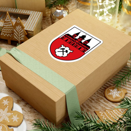 DEU Johanngeorgenstadt COA (Germany) (Coat of Arms) STICKER Vinyl Kiss-Cut Decal - The Sticker Space