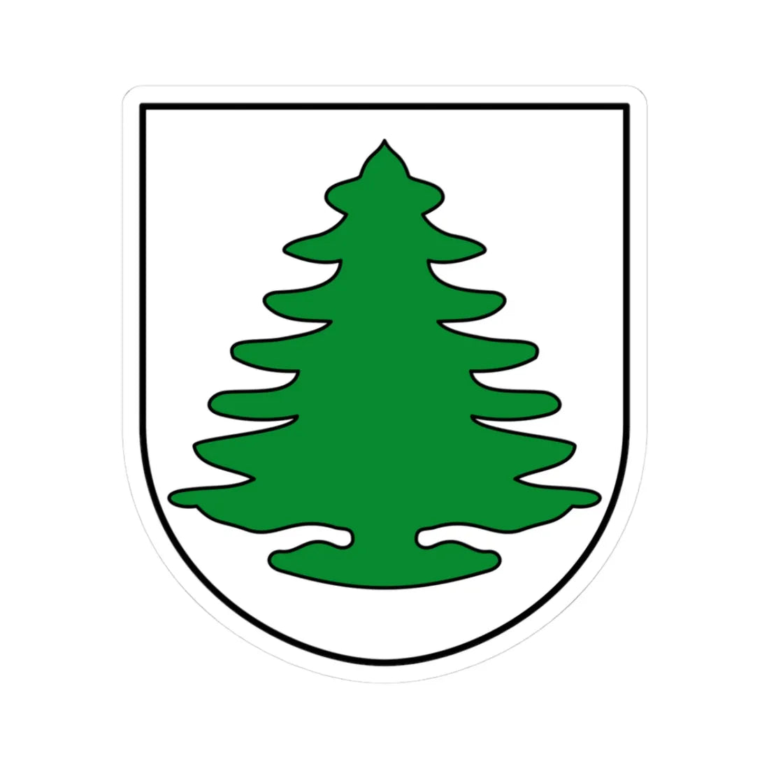 DEU Kammerforst COA (Germany) (Coat of Arms) STICKER Vinyl Kiss-Cut Decal - The Sticker Space