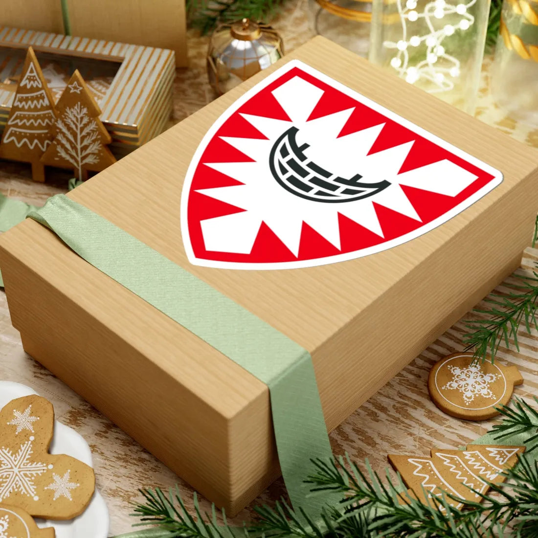 DEU Kiel Alt. COA (Germany) (Coat of Arms) STICKER Vinyl Kiss-Cut Decal - The Sticker Space