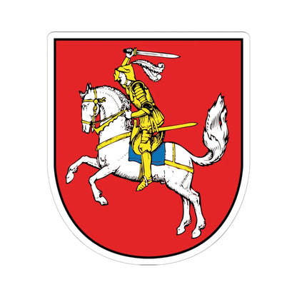 DEU Kreis Dithmarschen COA (Germany) (Coat of Arms) STICKER Vinyl Kiss-Cut Decal 6 Inch White - The Sticker Space