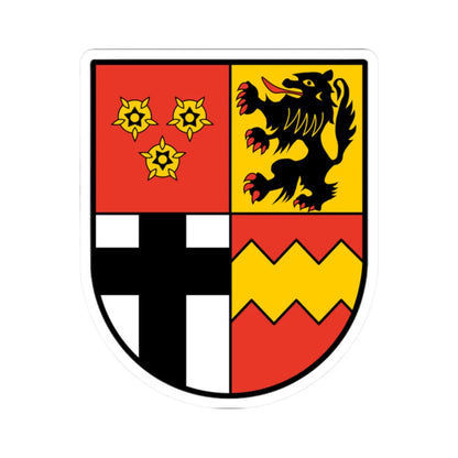 DEU Kreis Euskirchen COA (Germany) (Coat of Arms) STICKER Vinyl Kiss-Cut Decal - The Sticker Space