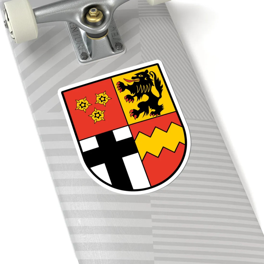 DEU Kreis Euskirchen COA (Germany) (Coat of Arms) STICKER Vinyl Kiss-Cut Decal - The Sticker Space