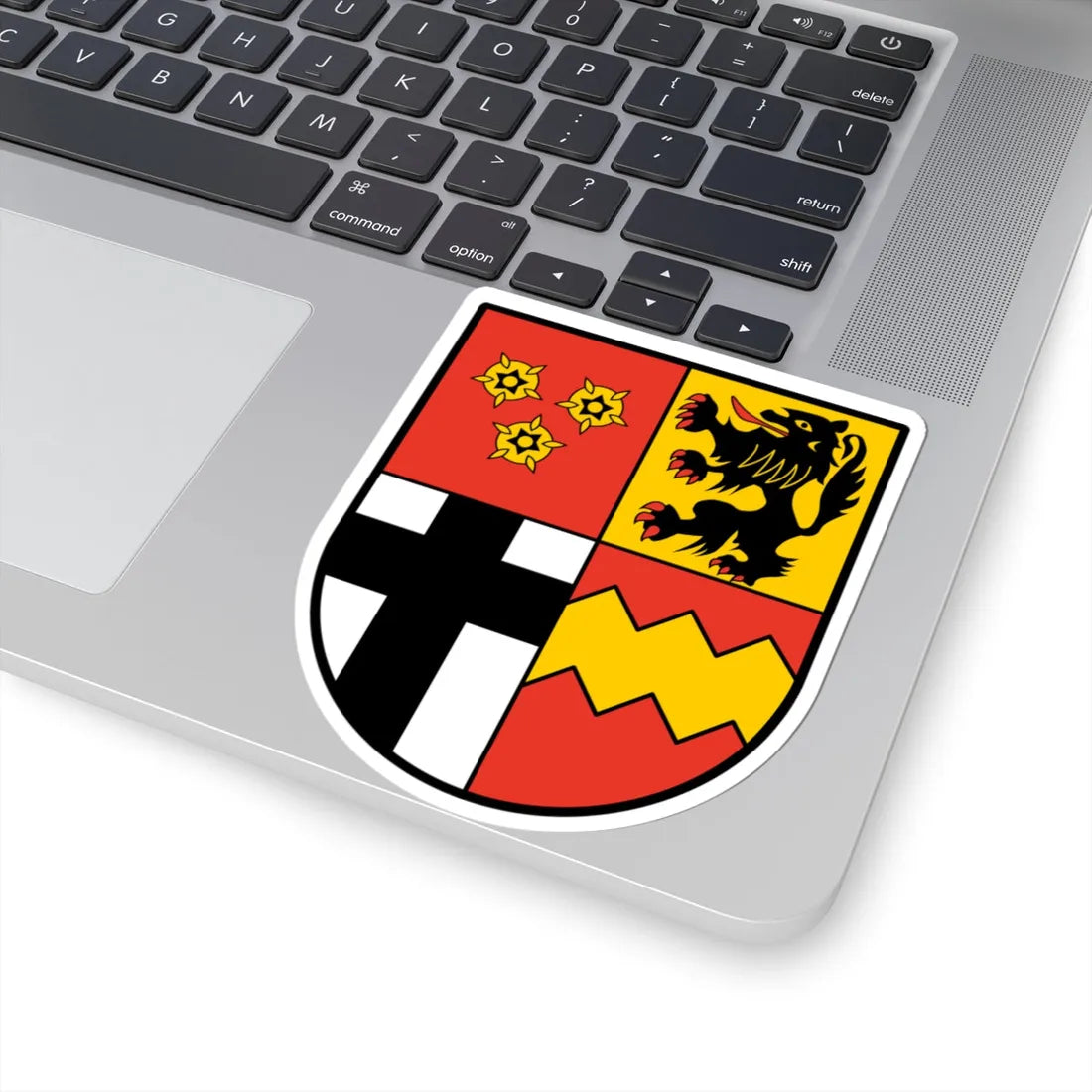 DEU Kreis Euskirchen COA (Germany) (Coat of Arms) STICKER Vinyl Kiss-Cut Decal - The Sticker Space