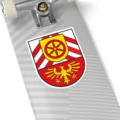 DEU Kreis Gütersloh COA (Germany) (Coat of Arms) STICKER Vinyl Kiss-Cut Decal - The Sticker Space