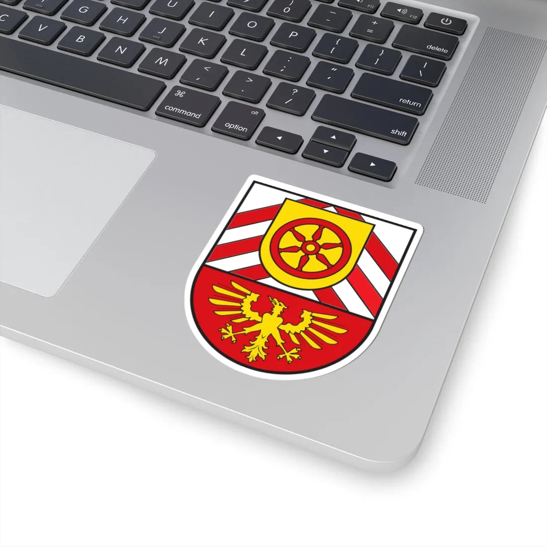 DEU Kreis Gütersloh COA (Germany) (Coat of Arms) STICKER Vinyl Kiss-Cut Decal - The Sticker Space