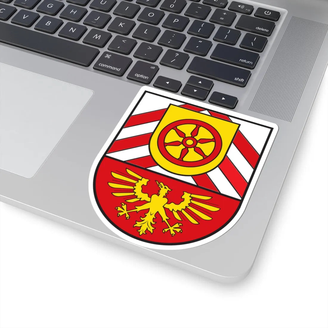 DEU Kreis Gütersloh COA (Germany) (Coat of Arms) STICKER Vinyl Kiss-Cut Decal - The Sticker Space