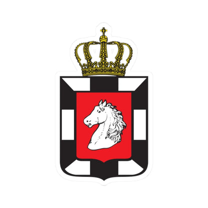 DEU Kreis Herzogtum Lauenburg COA (Germany) (Coat of Arms) STICKER Vinyl Kiss-Cut Decal 2 Inch White - The Sticker Space