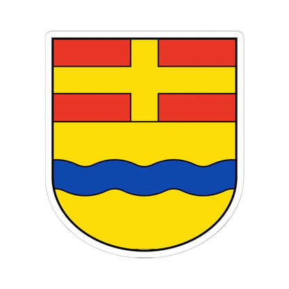 DEU Kreis Höxter 1953 COA (Germany) (Coat of Arms) STICKER Vinyl Kiss-Cut Decal 6 Inch White - The Sticker Space