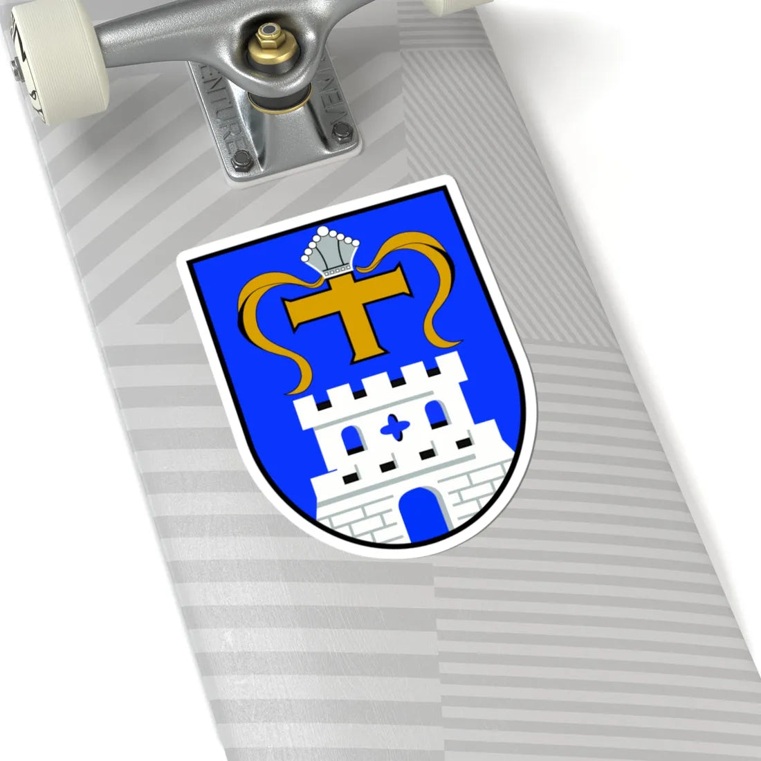DEU Kreis Ostholstein COA (Germany) (Coat of Arms) STICKER Vinyl Kiss-Cut Decal - The Sticker Space