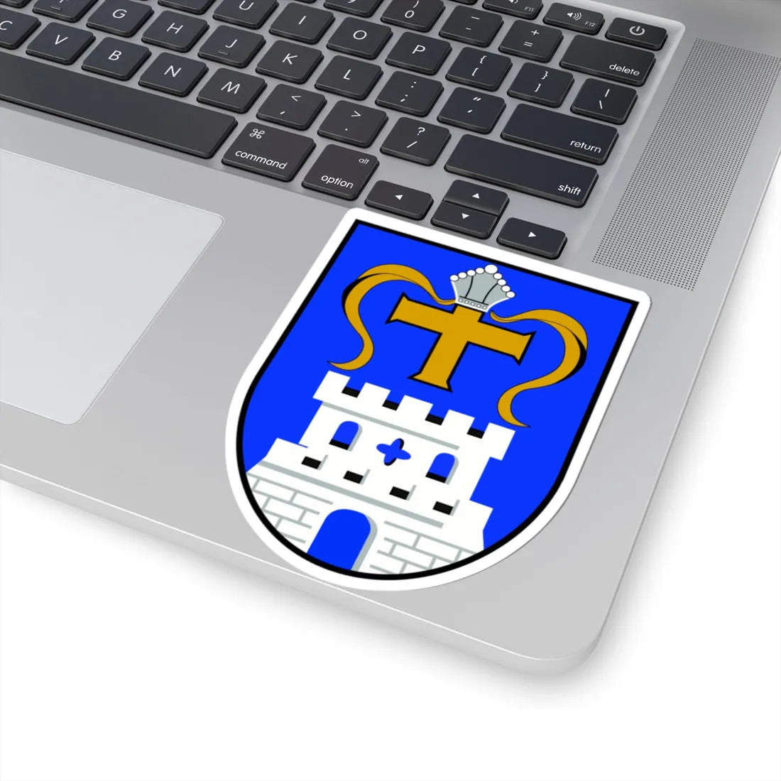 DEU Kreis Ostholstein COA (Germany) (Coat of Arms) STICKER Vinyl Kiss-Cut Decal - The Sticker Space