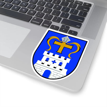 DEU Kreis Ostholstein COA (Germany) (Coat of Arms) STICKER Vinyl Kiss-Cut Decal - The Sticker Space