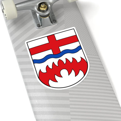 DEU Kreis Paderborn COA (Germany) (Coat of Arms) STICKER Vinyl Kiss-Cut Decal - The Sticker Space